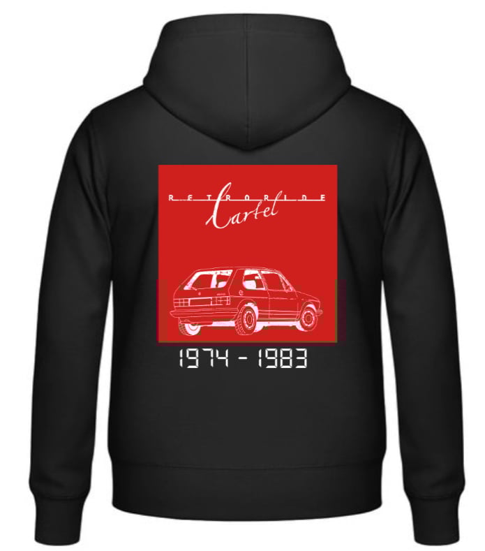 BLACK MK1 GOLF INSPIRED HOODIE | Retro Ride Cartel