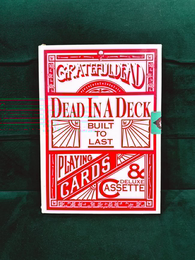 Grateful Dead 1989 Built to Last ‘Dead in a Deck’ Promo Kit - Cassette