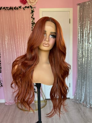 Image of Copper curtain bang (ready to ship)