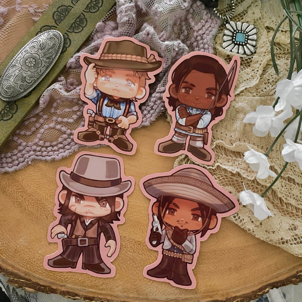 RDR2 Stickers | jinaxxo