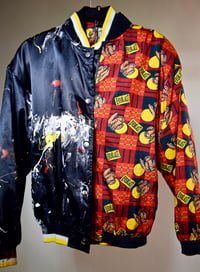 "Clash" Satin Jacket