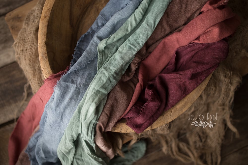 Image of Rustic nubby silk layers 4 shades available