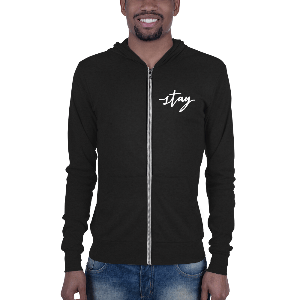 Image of Unisex Stay Zip Hoodie