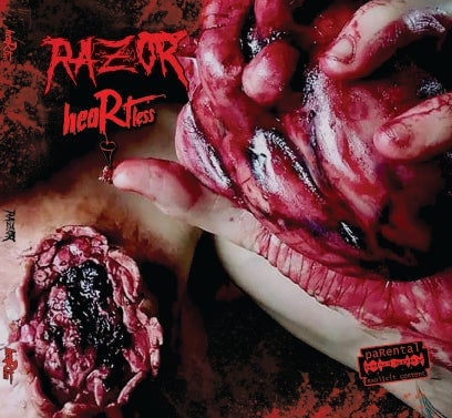 Image of RAZOR : HEARTLESS cd