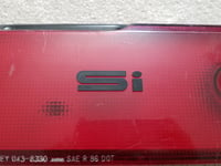 Image 3 of Black Si Raised Letters for 88-91 Honda EF Civic Hatchback