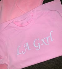 LA Gxrl Pink Tee