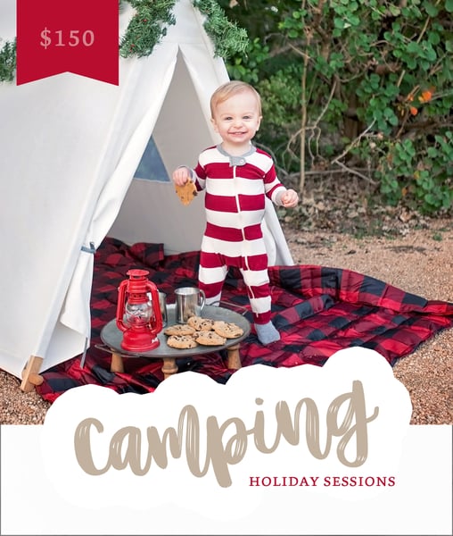 Image of Holiday Camping Mini Sessions // November 16