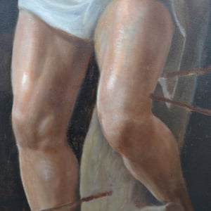 Image of Huge Painting, 'St Sebastian,' John Bartlett