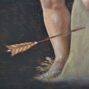 Image of Huge Painting, 'St Sebastian,' John Bartlett