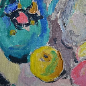 Image of 1942 Swedish Painting, 'Poppies,' KARL ENOCK OHLSSON