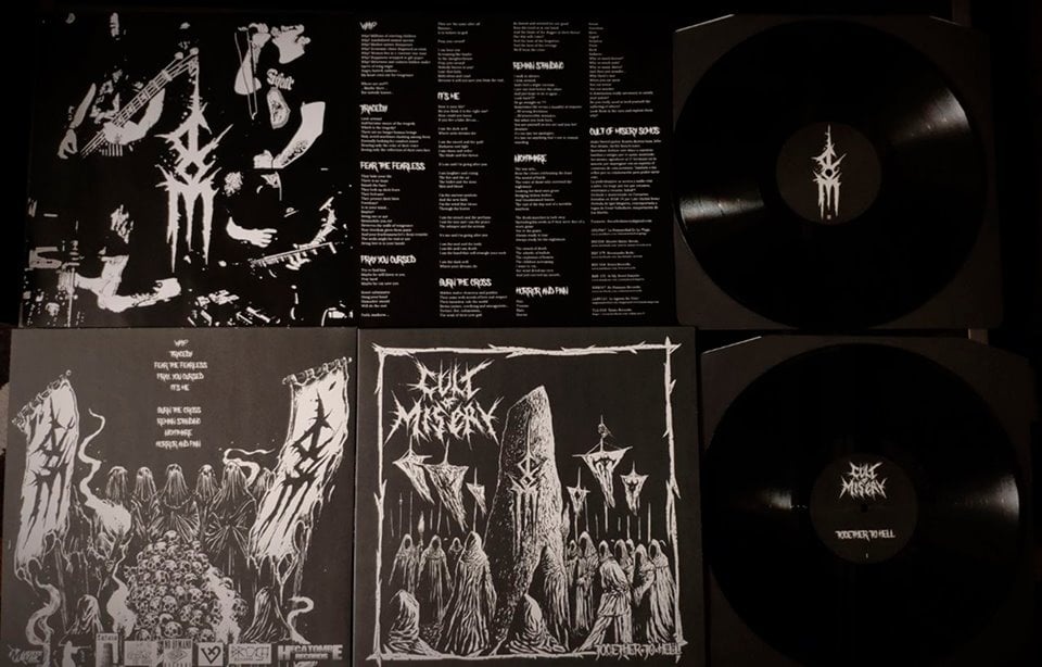 Image of LADV121 - CULT OF MISERY "together to hell" LP