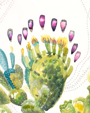 "Loved by the Prickly Pear" giclee print