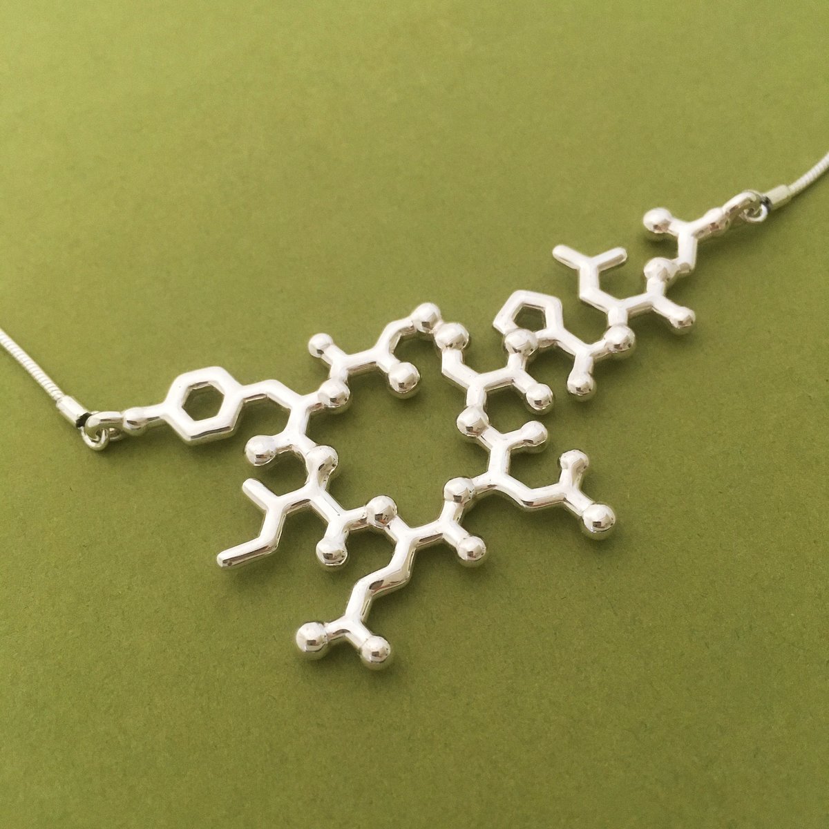 Image of oxytocin necklace - suspended