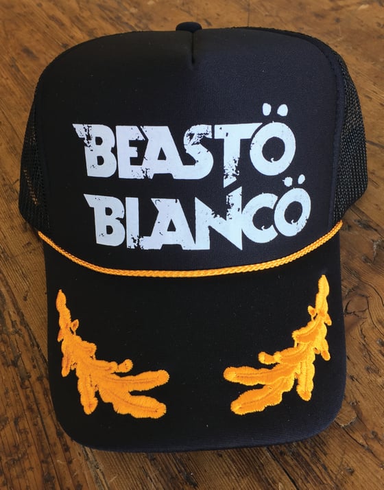 Image of OFFICIAL - BEASTO BLANCO LIMITED EDITION "MEGA" TRUCKER HAT