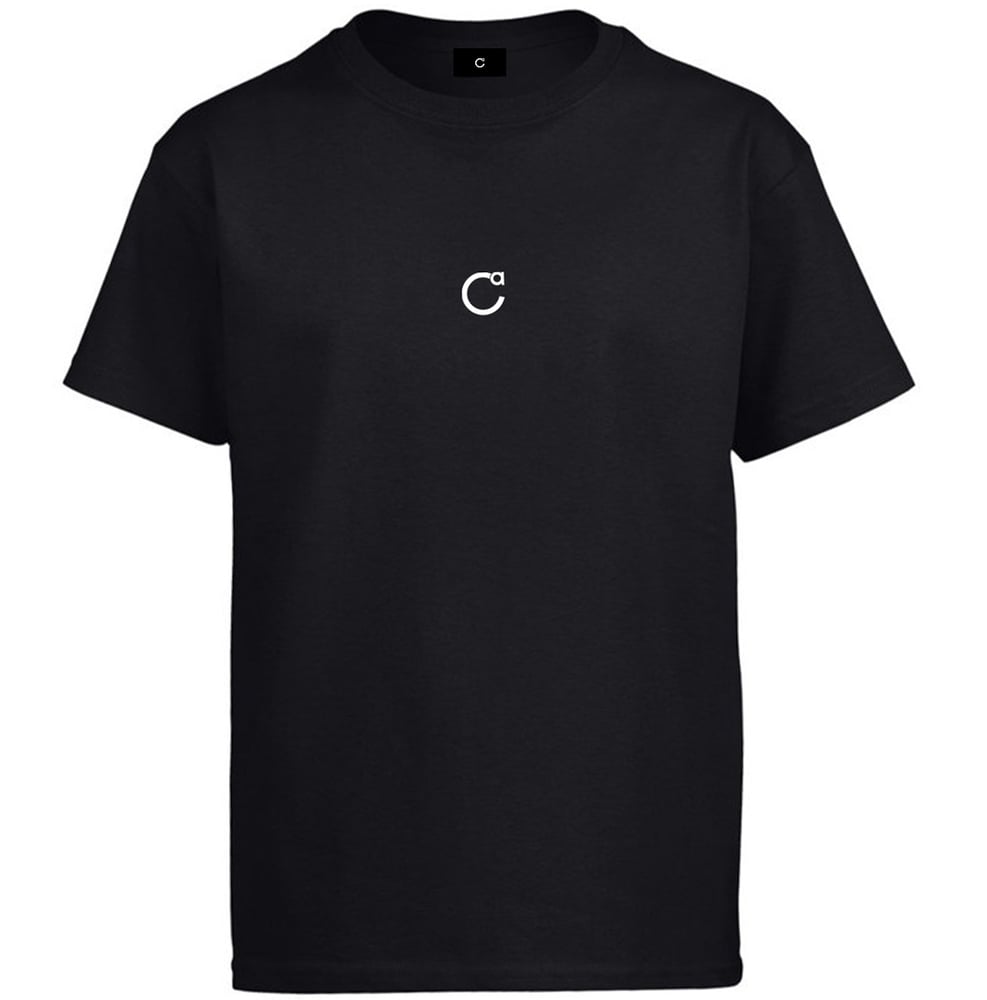 Image of Micro Logo Crewneck T-Shirt