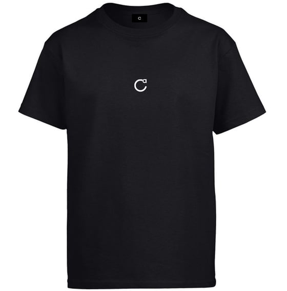 Image of Micro Logo Crewneck T-Shirt