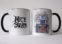 Image 2 of The Swan Inn Pub Mug - Cup - Liverpool Rock Metal Venue - Club - Art - Wood Street