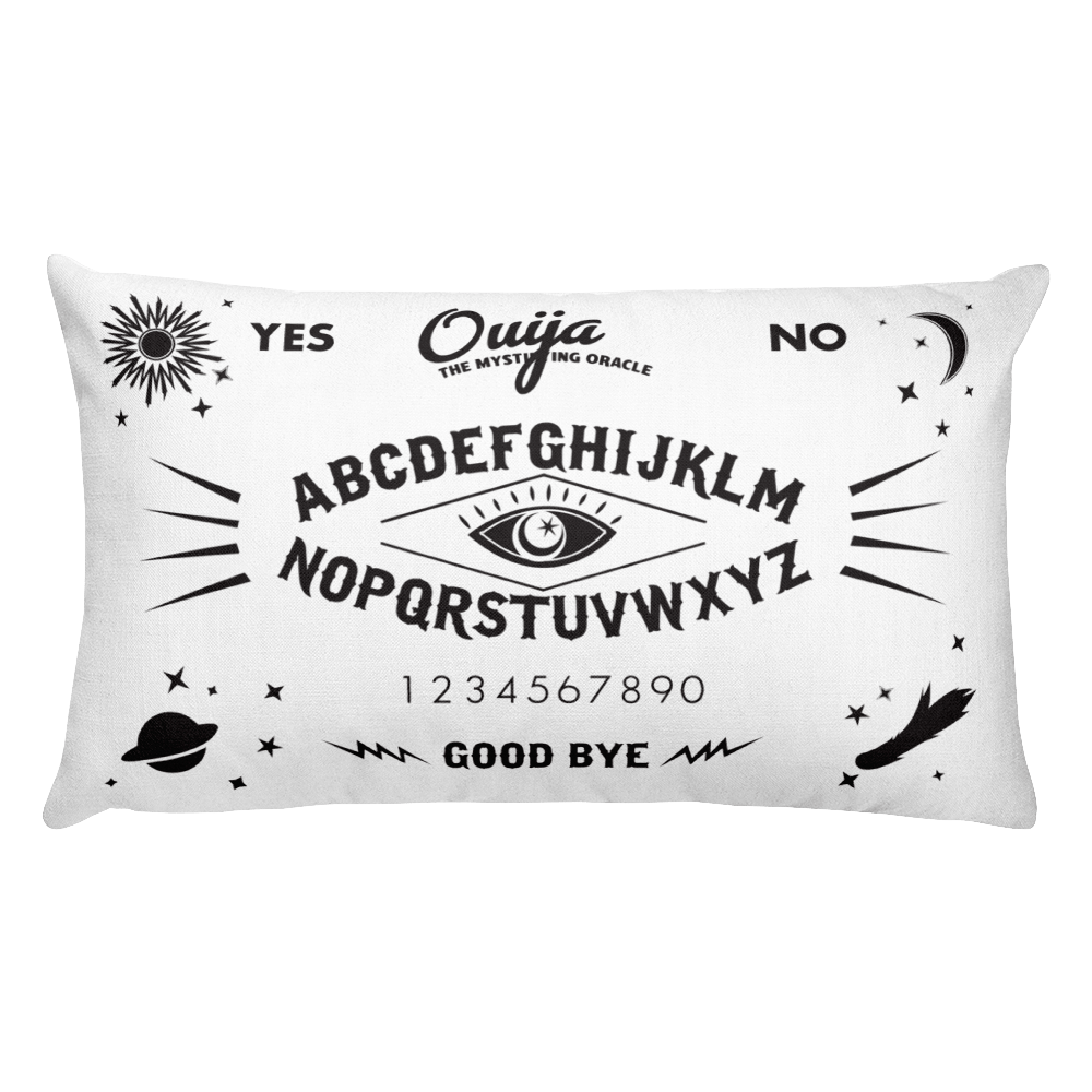Image of Beautiful Ouija Spook Pillow