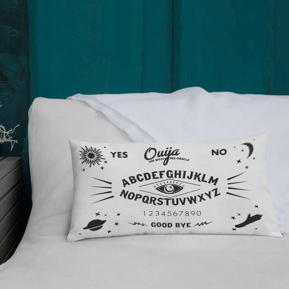 Image of Beautiful Ouija Spook Pillow