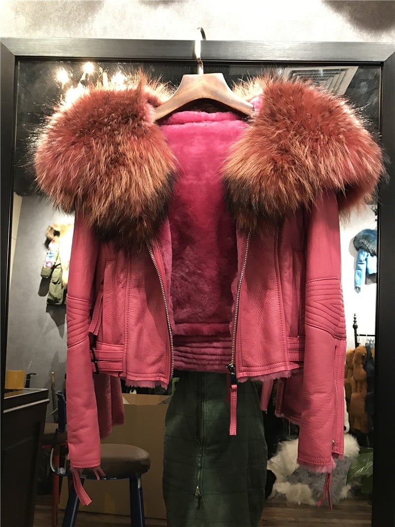 Image of QUEEN LEATHER JACKET