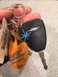 Asterisk keychain