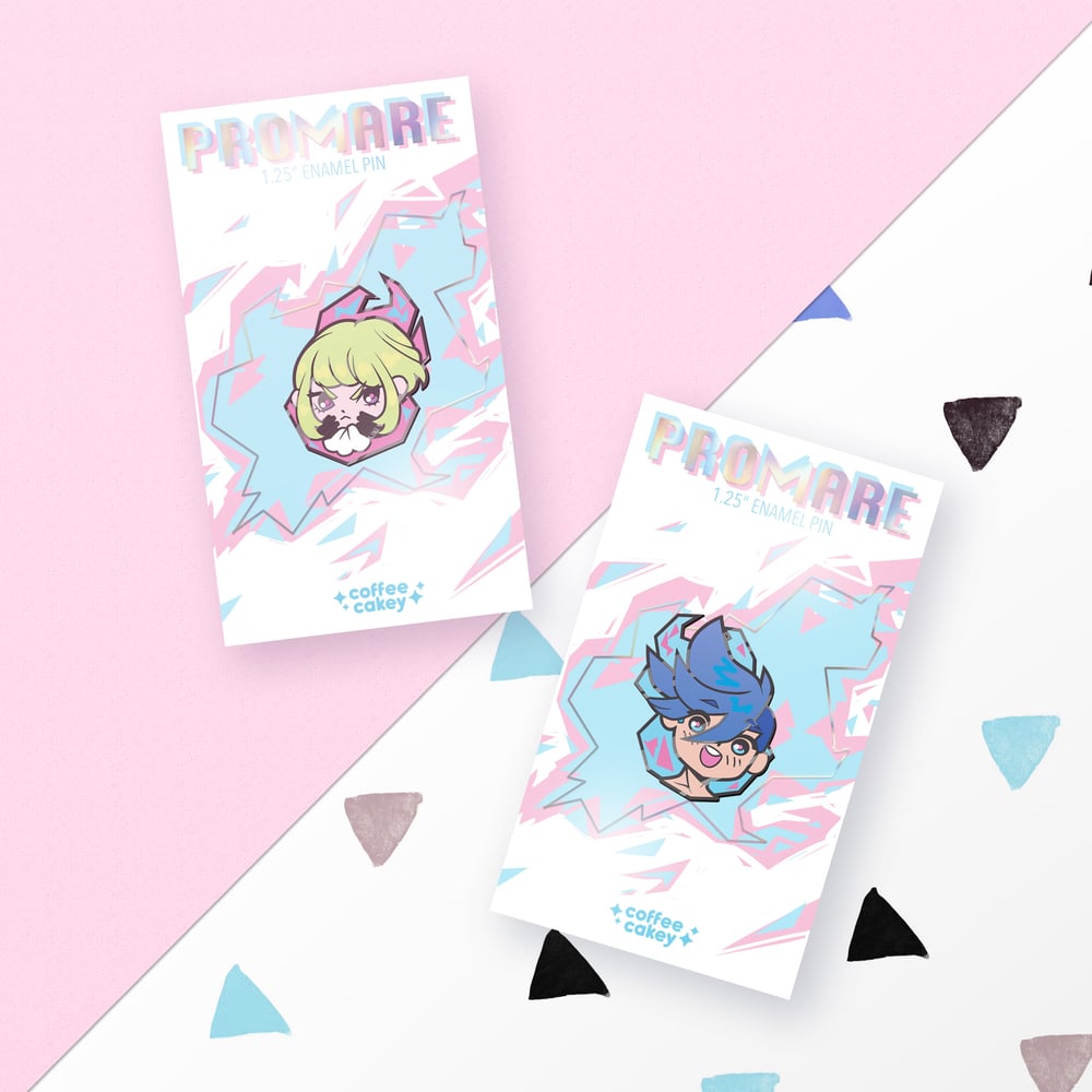 Image of 1.5" PROMARE enamel pins