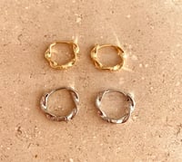 Image 3 of Isabelle Gold Twist Hoop