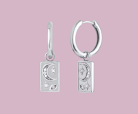 Image 1 of Audrey Silver Hoops