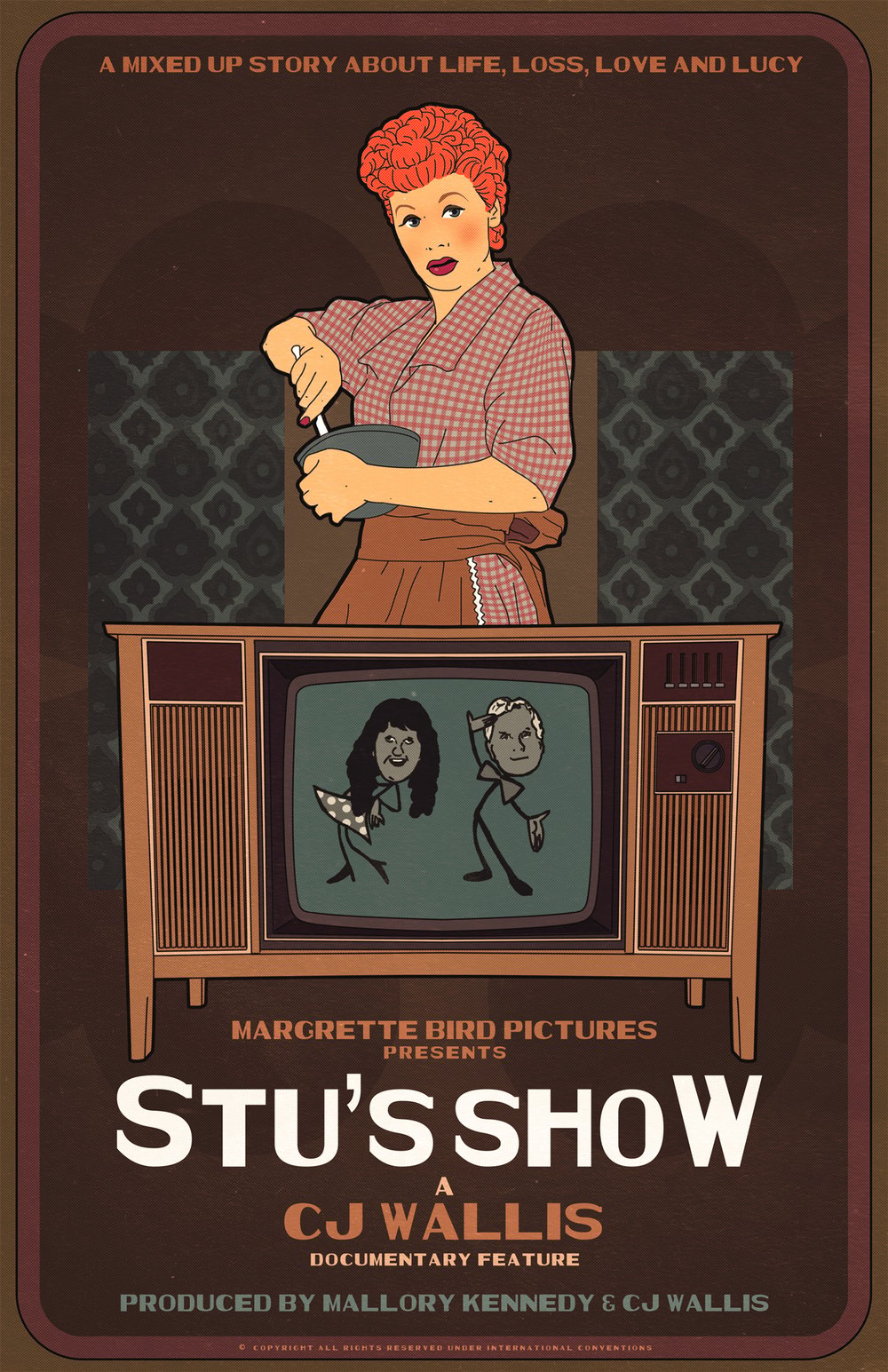 STU'S SHOW - THEATRICAL POSTER