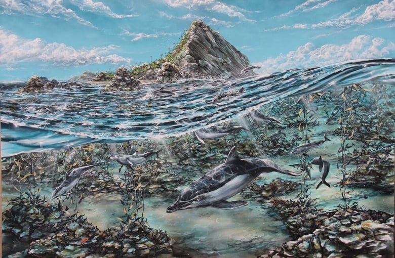 Image of "Paradise Point" print