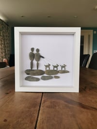 Image 4 of Couple walking three dogs