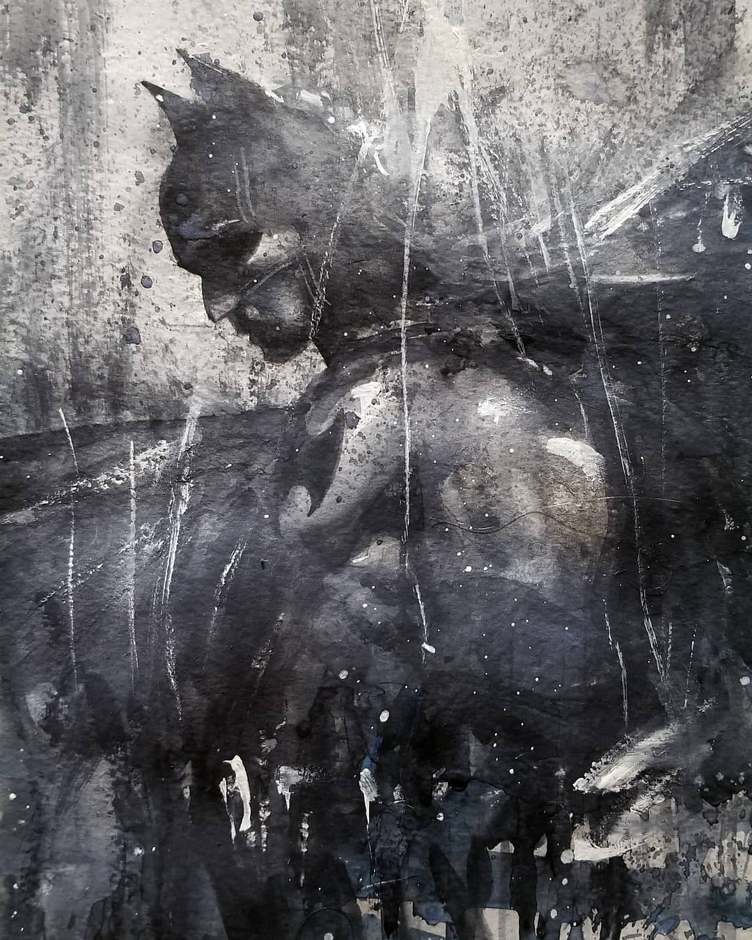 Batman watercolor prints | Gorilla Brigade