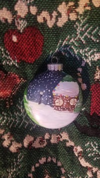 Cabin-Christmas Ornament