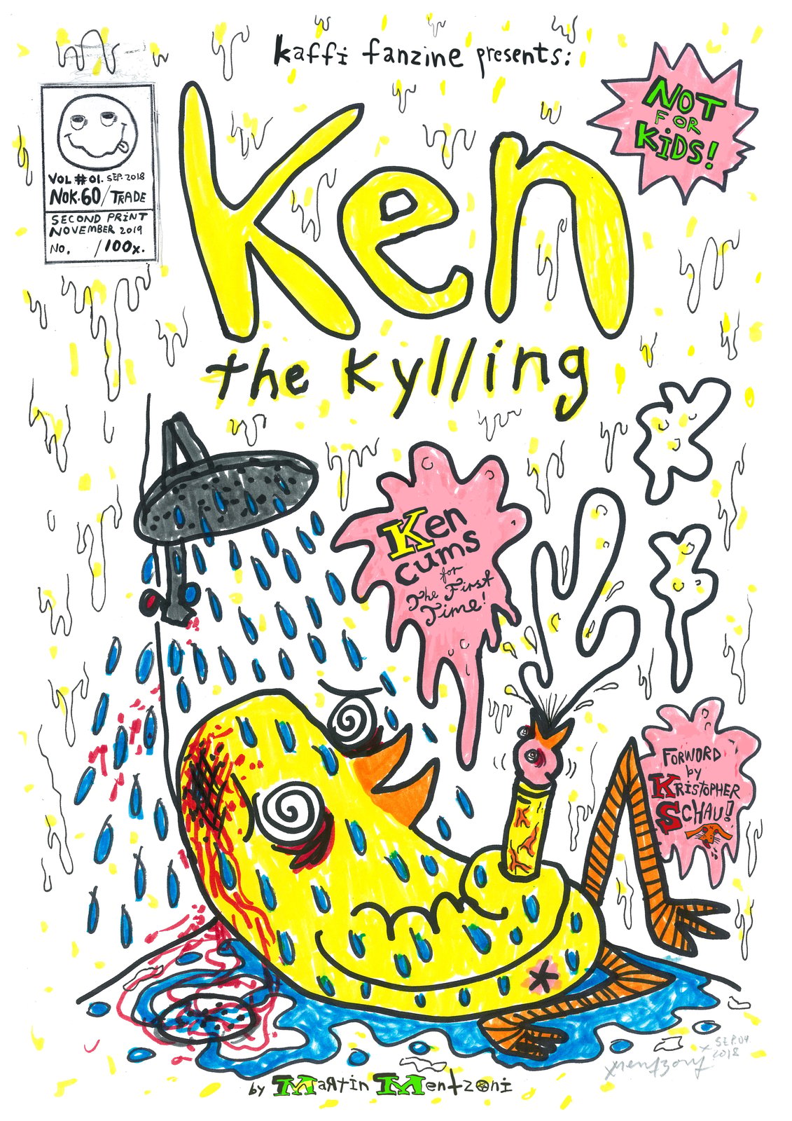 LimiKen Edition Ken the Kylling Vol.01 (ORIGINAL A5) | kaffi fanzine