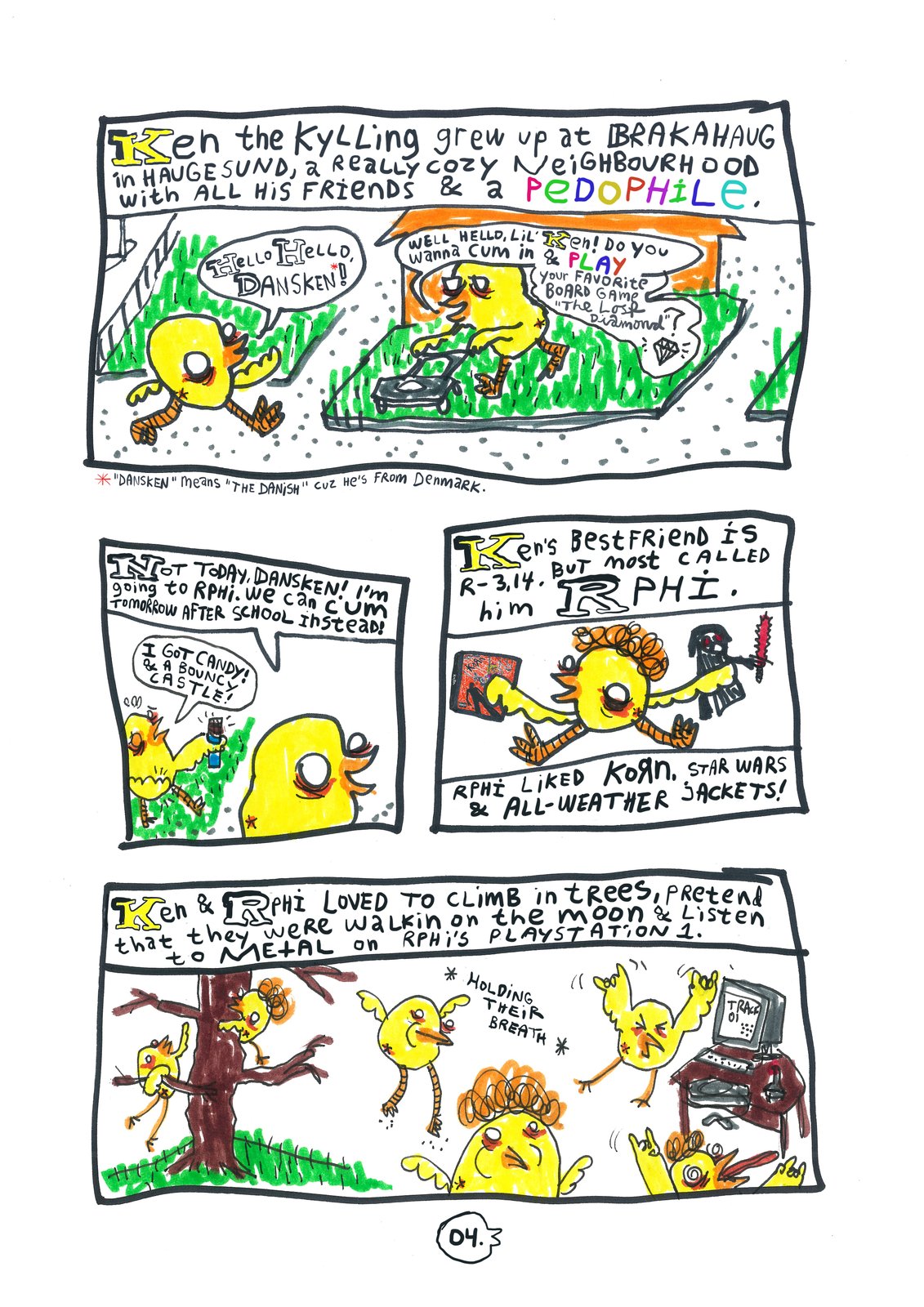LimiKen Edition Ken the Kylling Vol.01 (ORIGINAL A5) | kaffi fanzine
