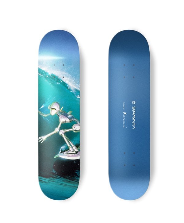 L'imagerie — SORAYAMA skate Board Set - last One in Stock L'imagerie — SORAYAMA skate Board Set - last One in Stock