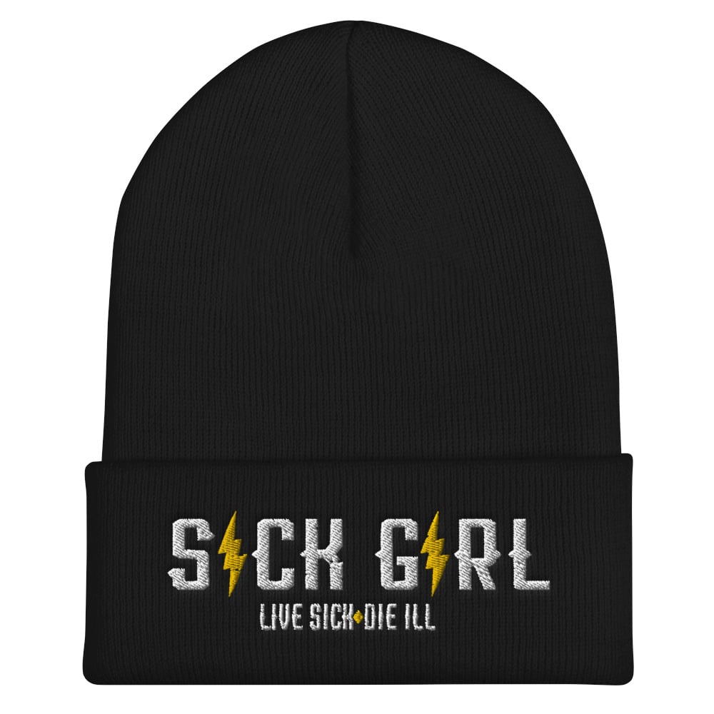 SICK GIRL-Live Sick Die ill beanie