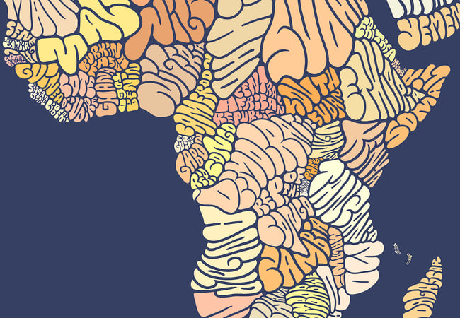 World Map Poster - Miller Cylindrical