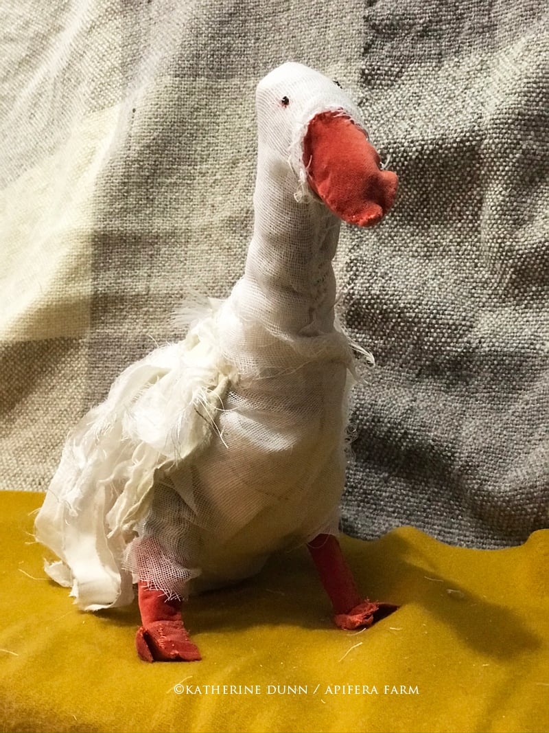 boned stuffed goose