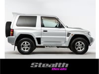 Image 2 of Mitsubishi pajero EVOLUTION 1997-1999 Stone Guard protection film