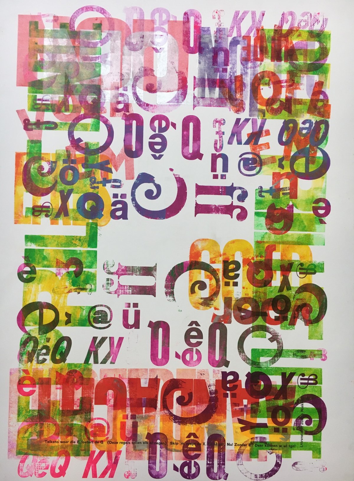 Image of One-off Typo Poster #1-024