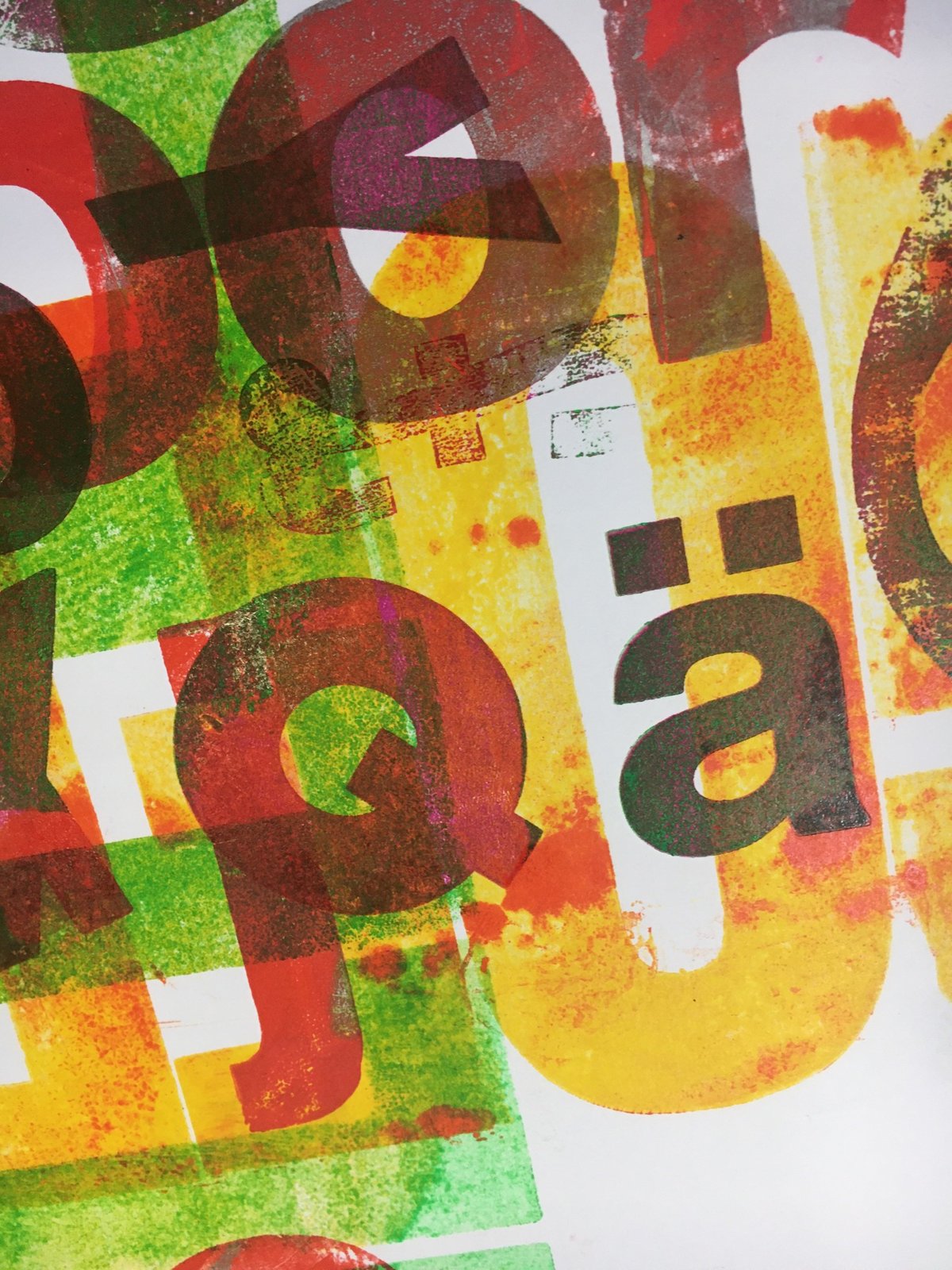 Image of One-off Typo Poster #1-024