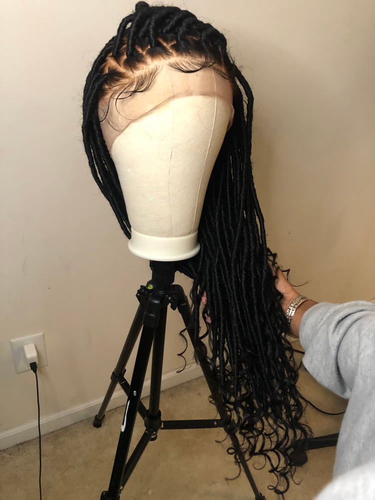 Image of Goddess loc wig 