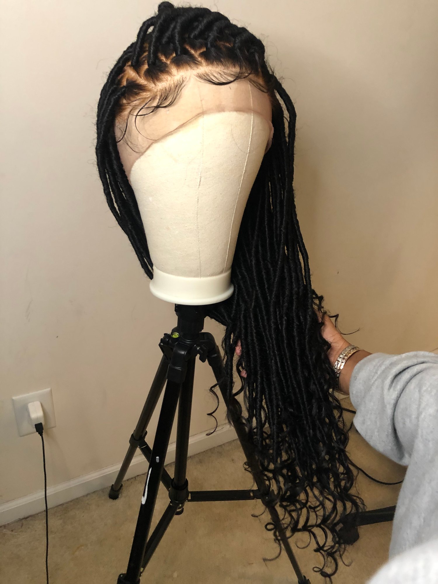 Image of Goddess loc wig 