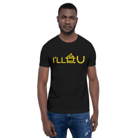 Image 1 of  Men's I'll House U Tee - available in black, white, heather, or army  