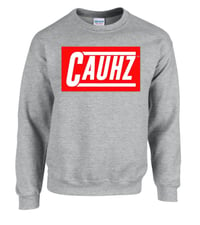 Image 1 of Cauhz™ (Heather Grey) Crewneck Sweatshirt