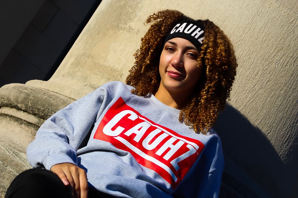 Cauhz™ (Heather Grey) Crewneck Sweatshirt