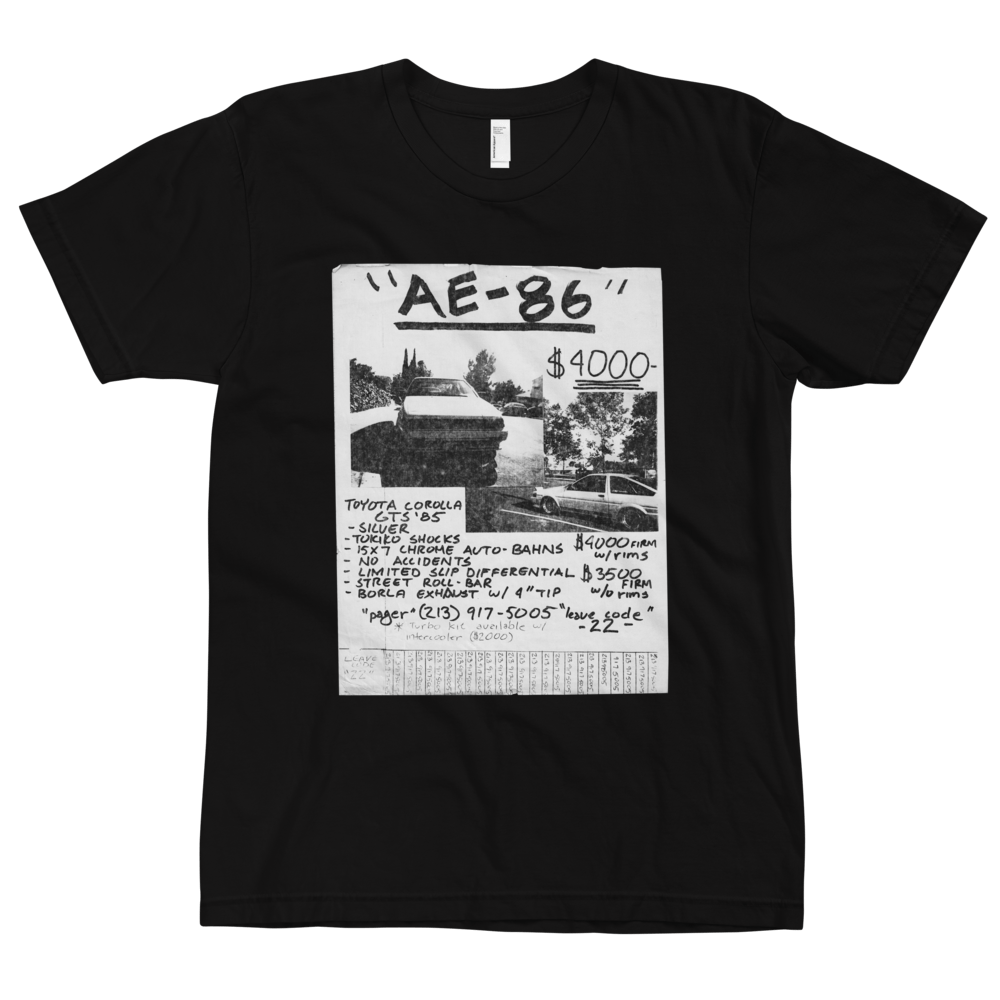 ae86 t shirt