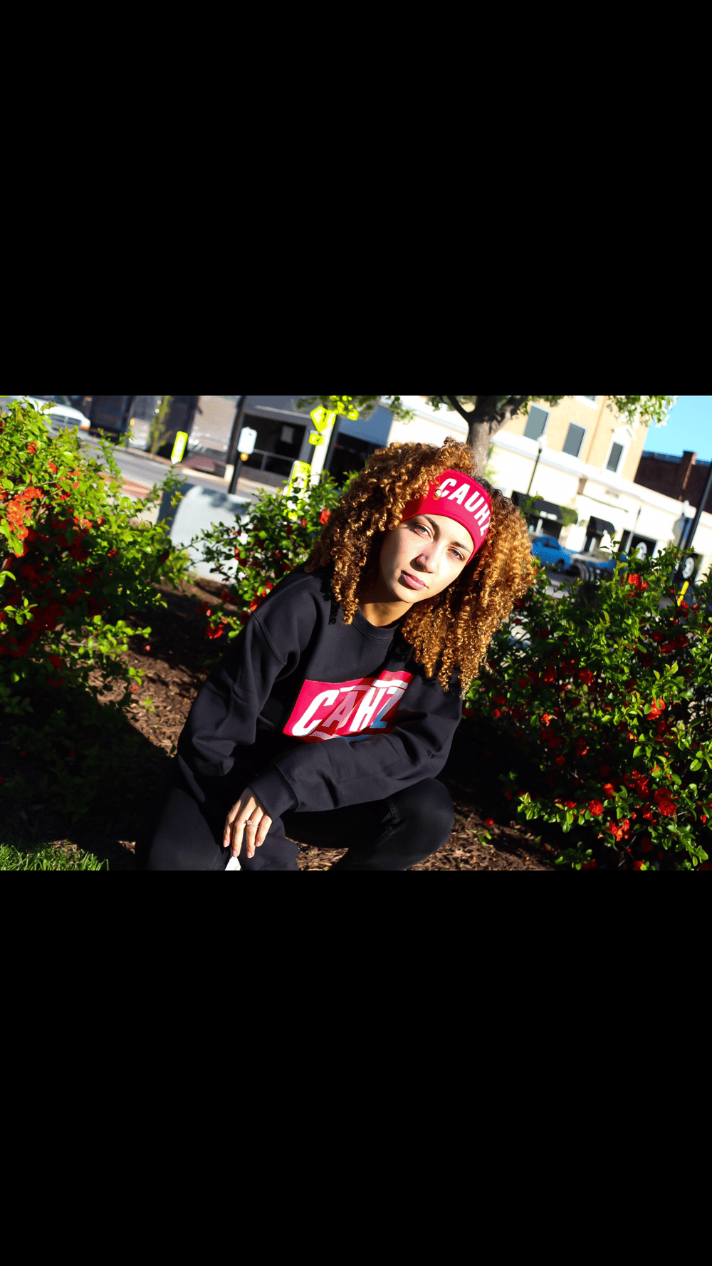 Cauhz™ (Black) Crewneck Sweatshirt