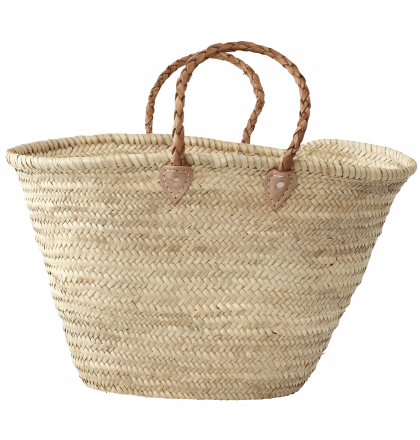 Image of BRAIDED HANDLES BASKET